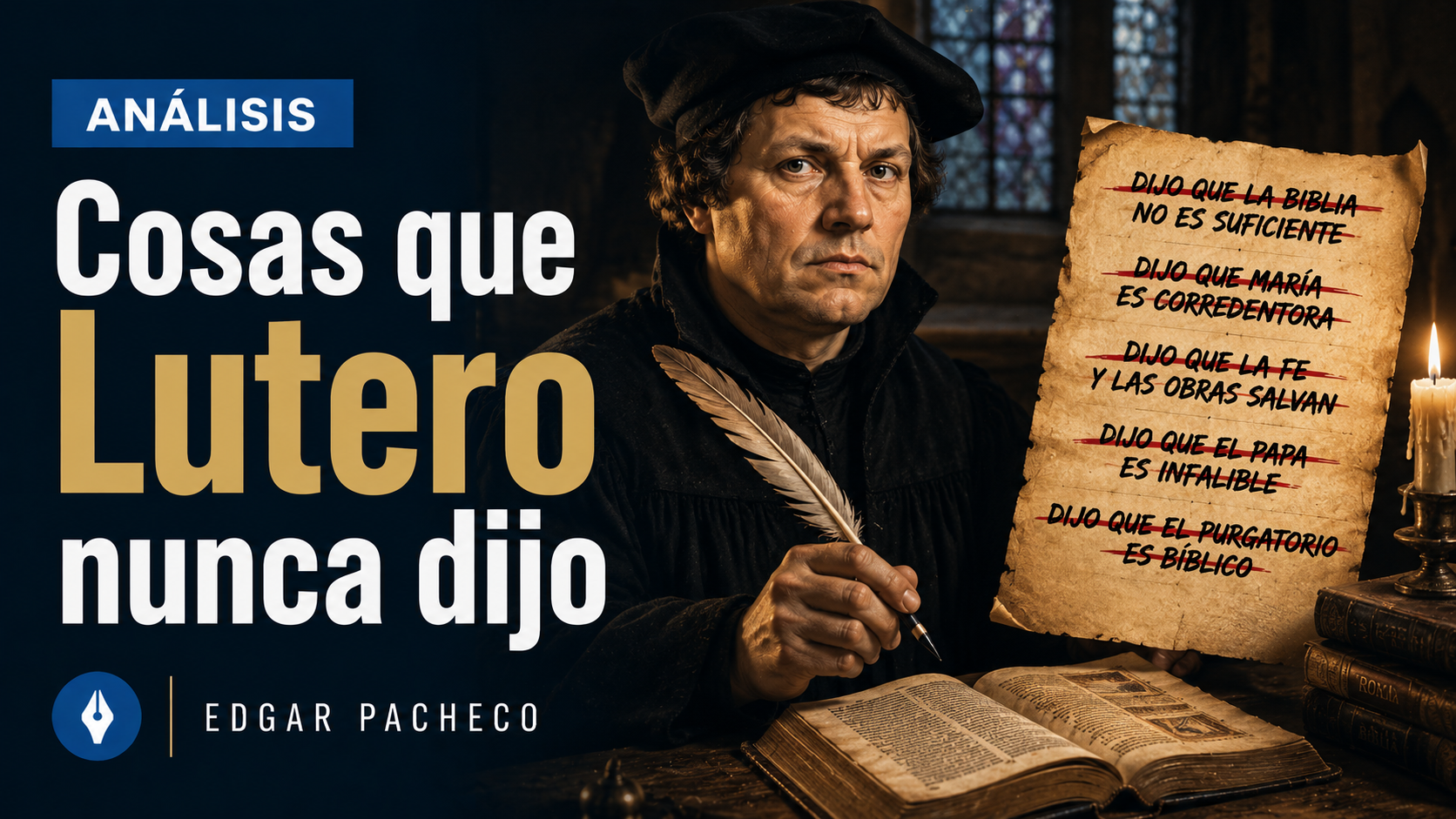 ¿Lutero creía en la Inmaculada concepción de María?